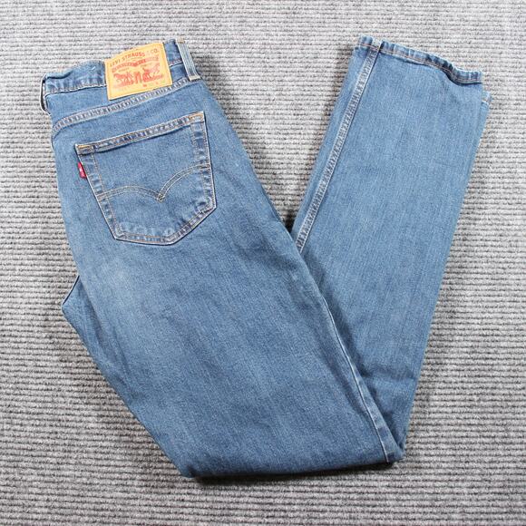 Levi’s Jeans Mens 32x34 Blue 511 Slim Stretch Medium Wash - Picture 1 of 11